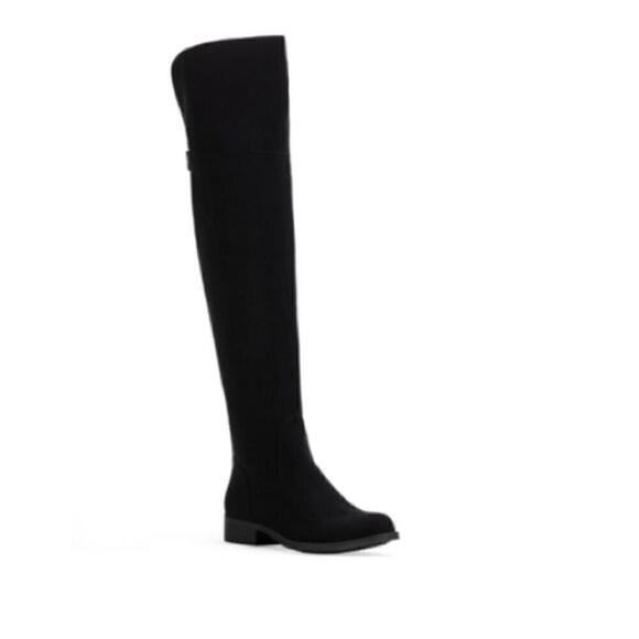SUN STONE Womens Black Slip Resistant Allicce Round Toe Zip-Up Boots Shoes 7 WC - Picture 1 of 10